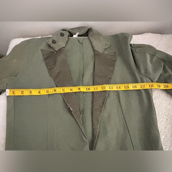 Greg Lauren Army Tent Tux Jacket - Size 2 Medium Made from Vintage Army Tents - Picture 10 of 13